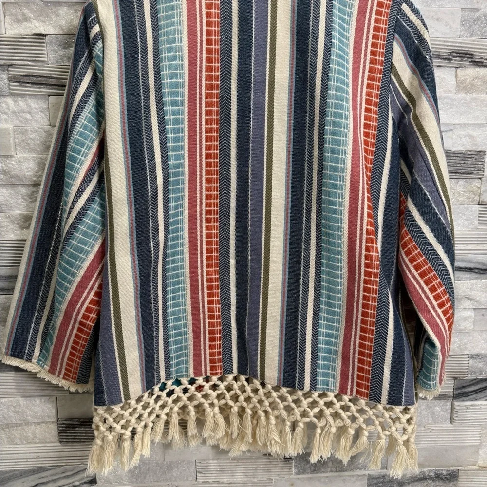 Coldwater Creek Tassel Jacke  sz-M